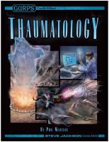 GURPS Thaumatology [4 ed.]
 1556347588, 9781556347580