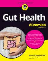 Gut Health For Dummies
 9781394226580, 9781394226603, 9781394226597