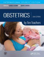 Gynaecology by Ten Teachers, 20th Edition and Obstetrics by Ten Teachers, 20th Edition Value Pak [20 ed.]
 9781498744249, 1498744249