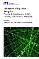 Handbook of Big Data Analytics: Applications in ICT, security and business analytics (Computing and Networks)
 1839530596, 9781839530593