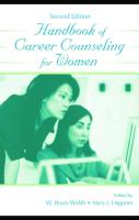 Handbook of Career Counseling for Women  [2 ed.]
 0805848886, 9780805848885, 9781410617033
