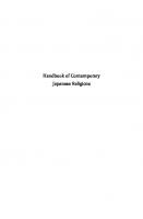 Handbook of Contemporary Japanese Religions
 9004234357, 9789004234352