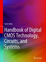 Handbook Of Digital CMOS Technology, Circuits, And Systems
 3030371948,  9783030371944,  9783030371951