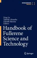 Handbook of Fullerene Science and Technology
 9811689938, 9789811689932