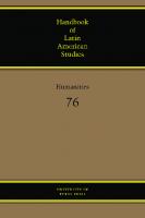 Handbook of Latin American Studies, Vol. 76: Humanities
 9781477326602