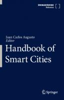 Handbook of Smart Cities [1st ed. 2021]
 3030696979, 9783030696979