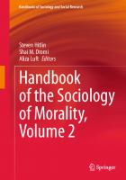 Handbook of the Sociology of Morality, Volume 2 (Handbooks of Sociology and Social Research) [1st ed. 2023]
 3031320212, 9783031320217