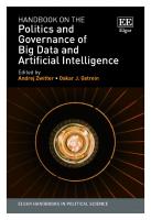 Handbook on the Politics and Governance of Big Data and Artificial Intelligence [1 ed.]
 1800887361, 9781800887367, 180088737X, 9781800887374