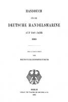 Handbuch für die deutsche Handelsmarine auf das Jahr ...: 1933 [Reprint 2021 ed.]
 9783112393123, 9783112393116