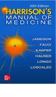 Harrison's manual of medicine [20 ed.]
 9781260455342, 1260455343