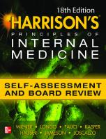 Harrisons Principles of Internal Medicine Self-Assessment and Board Review 18th Edition [18 ed.]
 0071771956, 9780071771955
