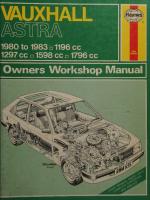 Haynes Vauxhall Astra Owners Workshop Manual
 085696834X, 9780856968341