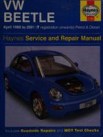 Haynes VW Beetle (99-01) Service & Repair Manual
 1859607985, 9781859607985