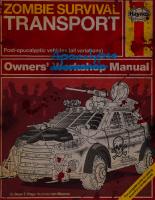 Haynes Zombie Survival Transport Owners Apocalypse Manual
 1785211668, 9781785211669