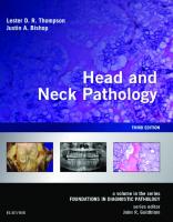 Head and Neck Pathology [3 ed.]