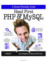 Head first PHP & MySQL
 9780596006303, 0596006306