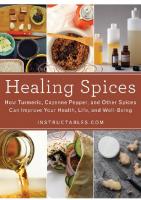 Healing spices: how turmeric, cayenne pepper, and other spices can improve your health, life, and well-being
 9781629148151, 9781629148168, 1629148156