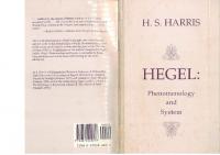 Hegel : Phenomenology and System
 087220281X