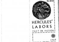 Hercules' Labors: Fact Or Fiction?