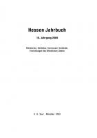 Hessen Jahrbuch: 10. Jahrgang 2009
 9783598440854