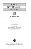 Hindu nationalism in India - 2. Modern trends
 9788176290760, 8176290769