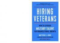 Hiring Veterans: How To Leverage Military Talent for Organizational Growth