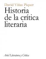 Historia de la crítica literaria
 9788434425057, 843442505X