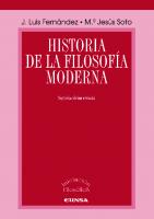 Historia de la filosofía moderna [2 ed.]
 9788431321635, 8431321636