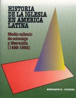 Historia de la Iglesia en América Latina [6 ed.]