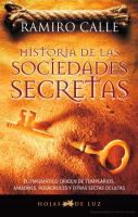 Historia de las sociedades secretas
 9788496595286