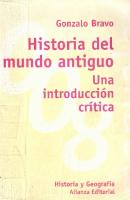 Historia del Mundo Antiguo. Una introducción crítica
 8420681857