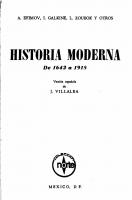 Historia moderna [2ª ed.]