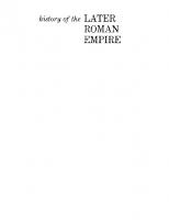 History of the later Roman Empire: from the death of Theodosius I to the death of Justinian, Vol. 1
 9780486143385, 9780486203980, 9780342661602