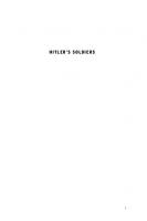 Hitler's Soldiers: The German Army in the Third Reich
 9780300219524