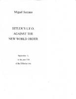 Hitler's UFOs Against the New World Order