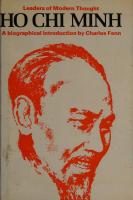 Ho Chi Minh: a biographical introduction
