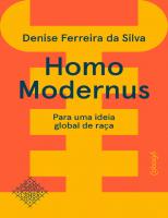 Homo modernus - Para uma ideia global de raça [1ª ed.]
 9786556910048, 9786556910031