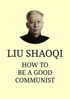 How To Be a Good Communist.