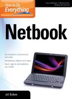 How to Do Everything Netbook [1 ed.]
 007163956X, 9780071639569