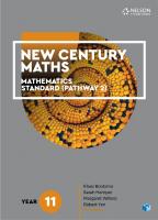 HSC New Century Maths 11 Mathematics Standard (Pathway 2)