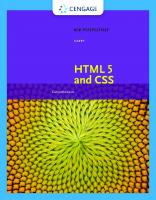 HTML 5 and CSS
 2019940290, 9780357107140