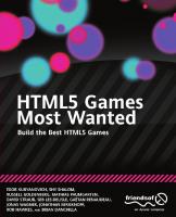 HTML5 Games Most Wanted
 9781430239789, 9781430239796, 1430239794
