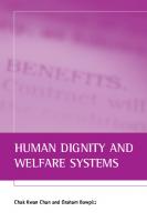 Human dignity and welfare systems
 9781847421425