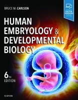 Human Embryology & Developmental Biology [6th ed.]
 9780323661447,  9780323661454,  9780323636247