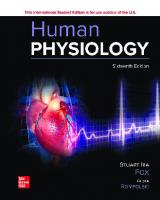 Human Physiology ISE [Team-IRA] [16 ed.]
 1260597660, 9781260597660