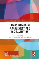 Human Resource Management and Digitalization [1 ed.]
 1138313351, 9781138313354