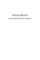 Human Rights: New Perspectives, New Realities
 9781685850067