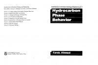 Hydrocarbon Phase Behavior
 9780872015890, 0872015890
