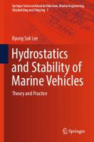 Hydrostatics and Stability of Marine Vehicles [7]
 978-981-13-2681-3