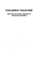Icelandic Folklore and the Cultural Memory of Religious Change
 9781641893763